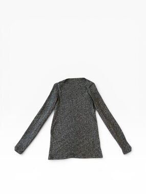 Eileen Fisher Women’s Gray Long-Sleeve Knit Top